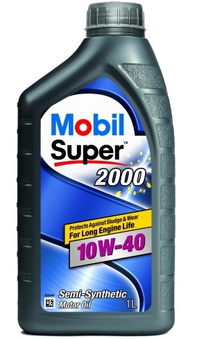 Моторна олива 10W40 Mobil Super 2000 X1, 1л.