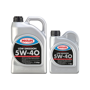 Акція Олива моторна Meguin LOW EMISSION SAE 5W-40 5 л + 1 л 6574A