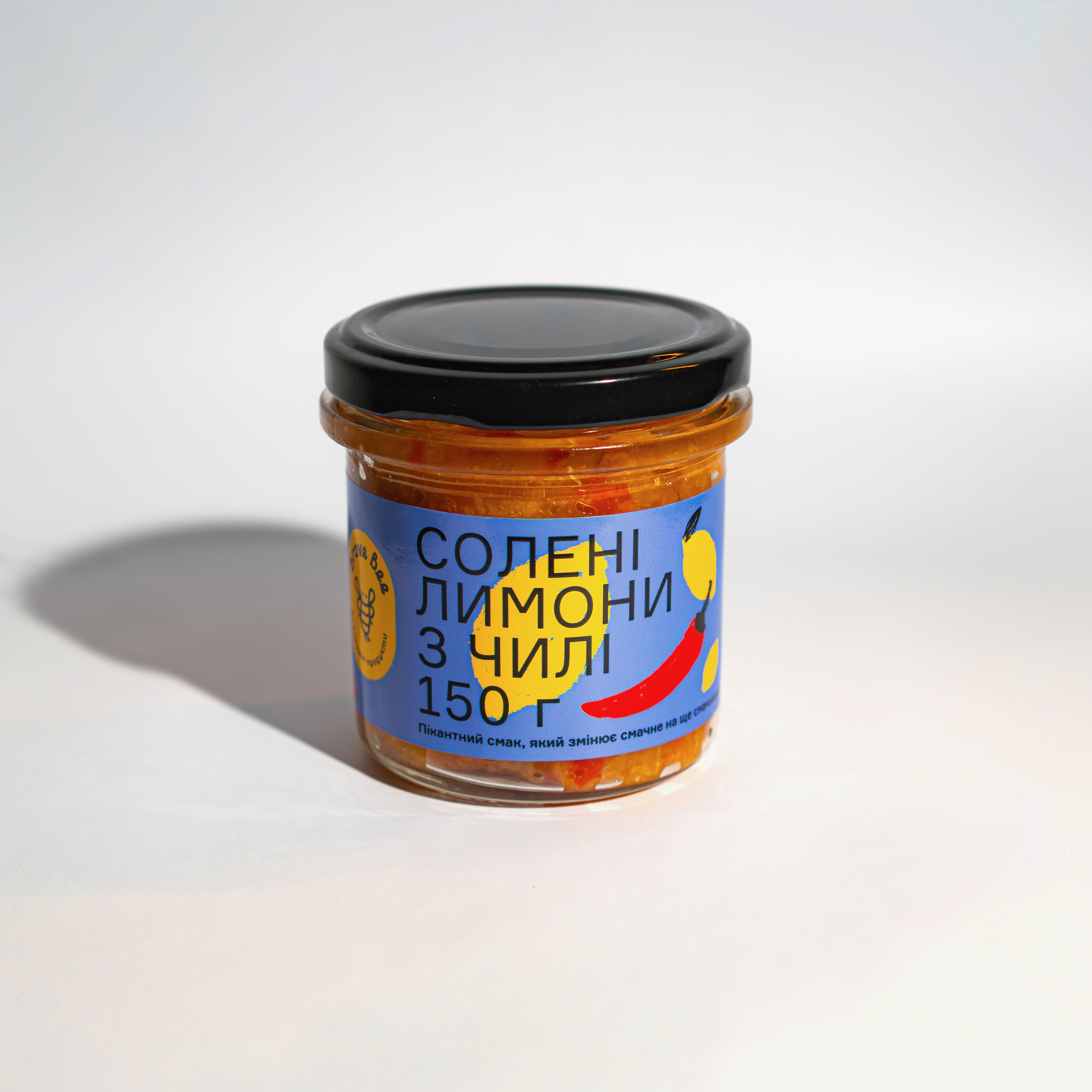 Солені лимони з чилі Brave Bee, 150 г