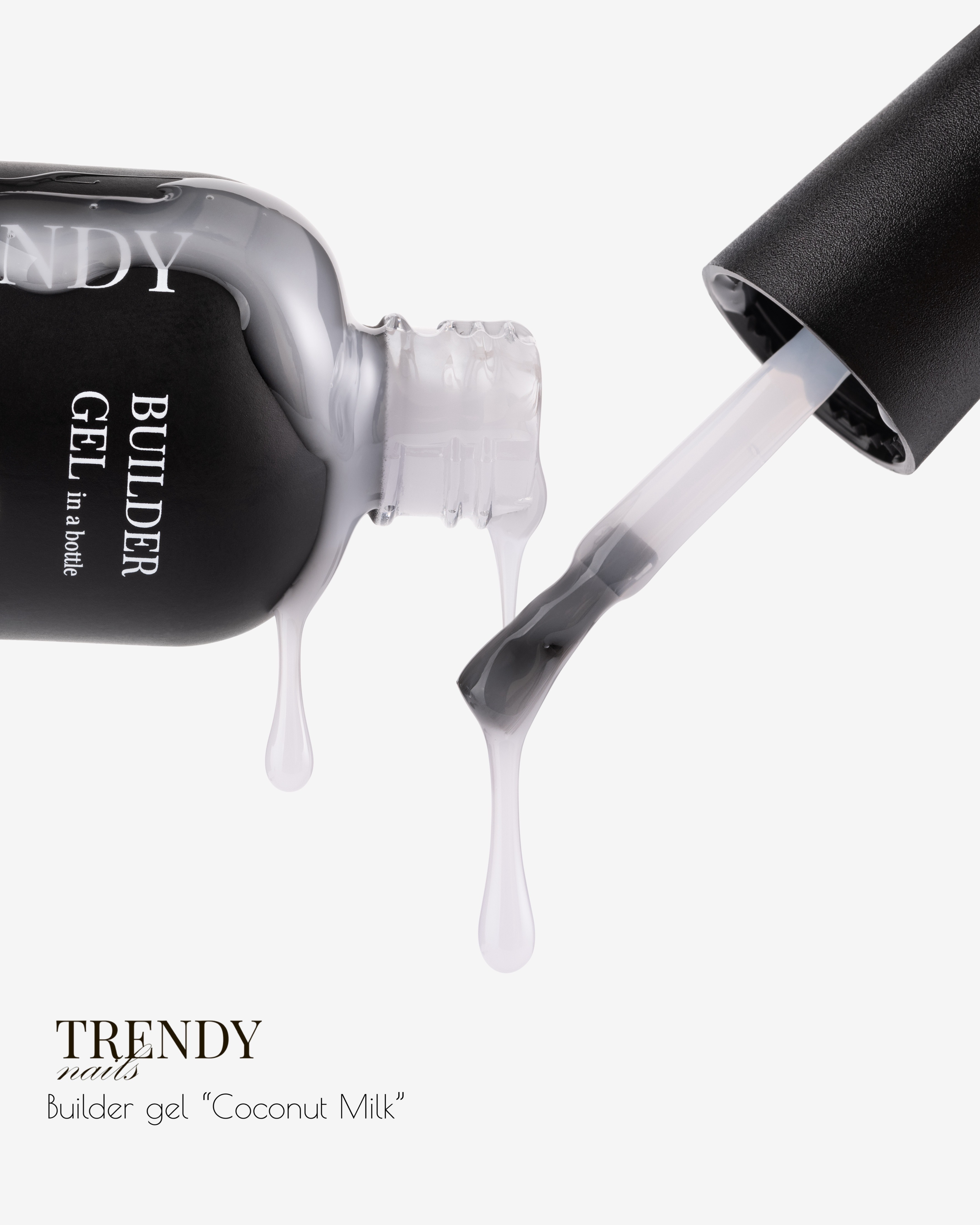 Builder Gel in a bottle Coconut Milk HEMA/TPO free, 10 ml