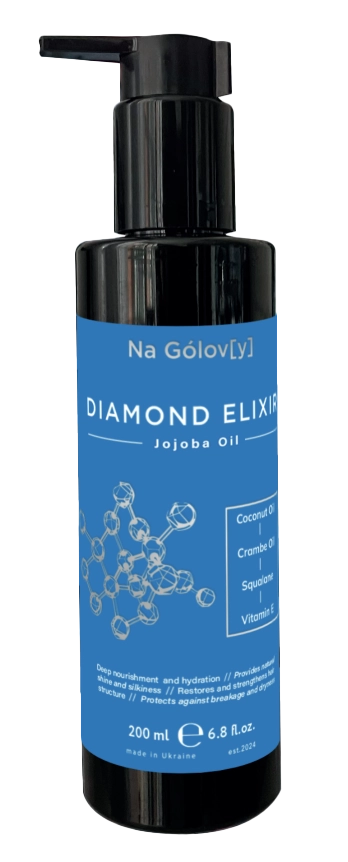 Флюїд для волосся з олією жожоба DIAMOND ELIXIR