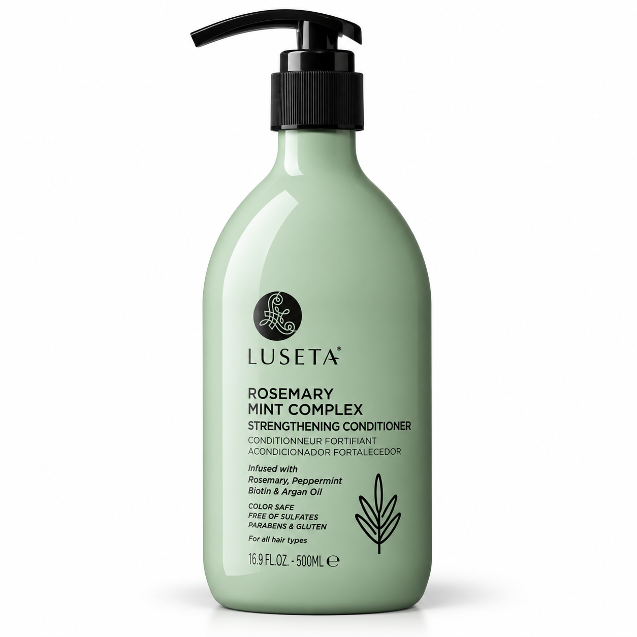 Кондиціонер зволожуючий для волосся Luseta Beauty Rosemary Mint Complex