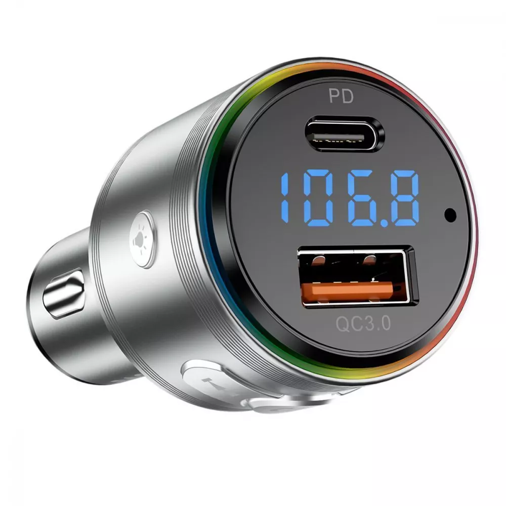 АЗП Proove FM Launcher Maxi Wave 30W (PD+QC3.0) Type-C+USB