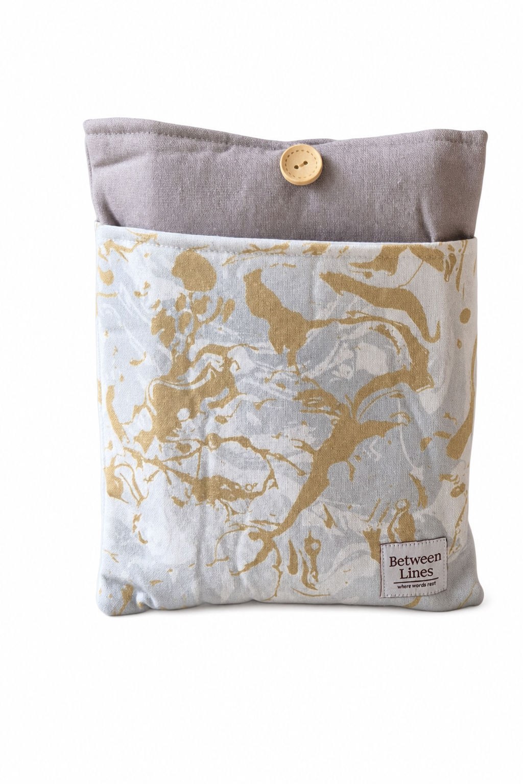 Buchhülle Oro - zeitloses, elegantes Marmor-Design