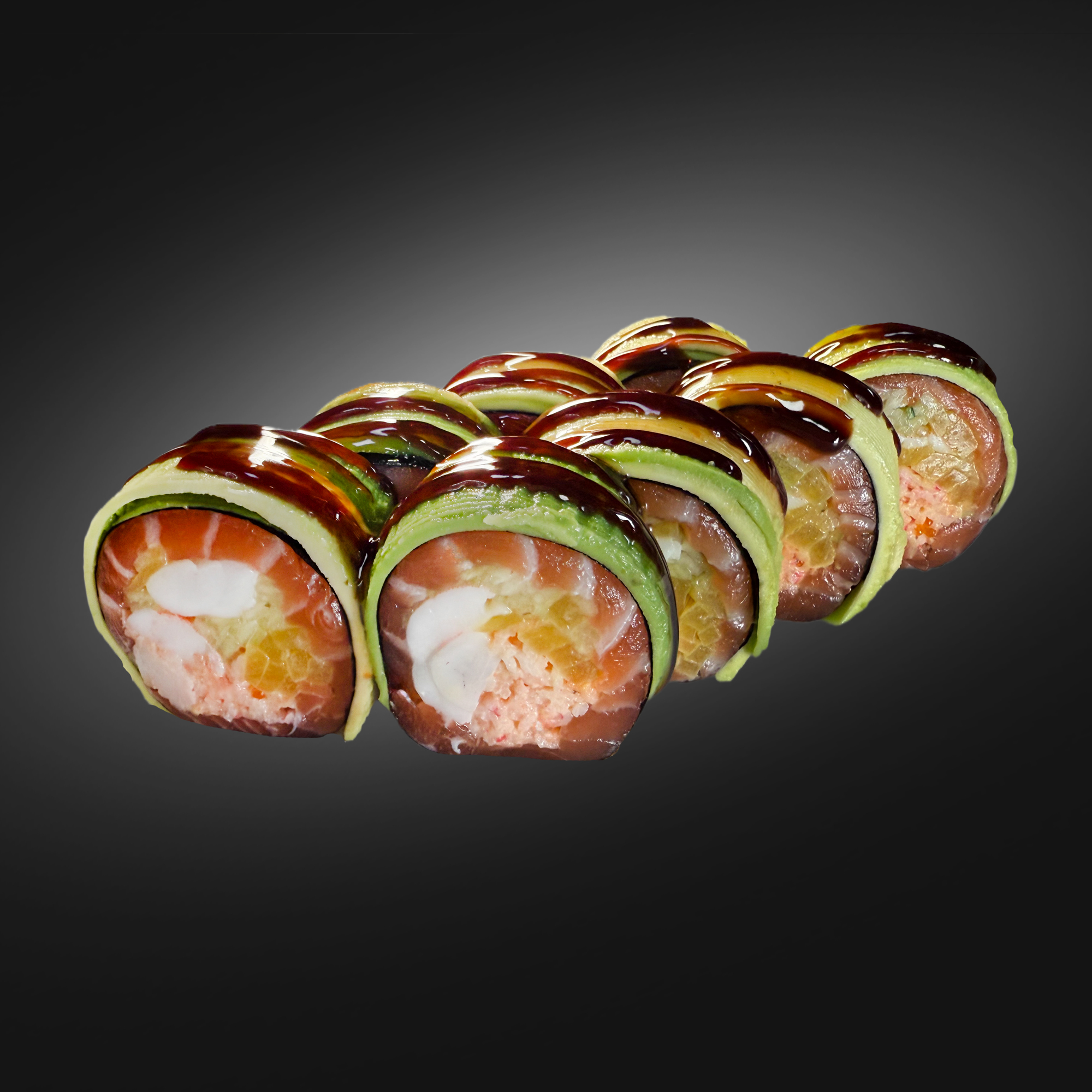 Безрисовий з лососем