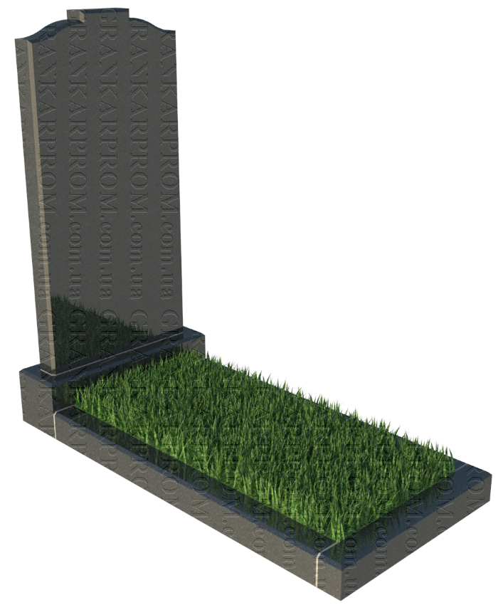 Пам’ятник одинарний 1-19AM