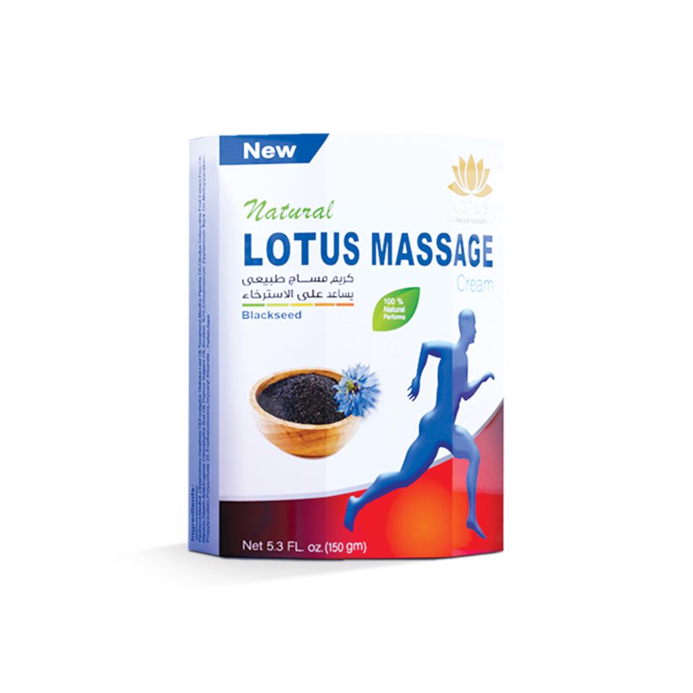 Lotus Massage cream black seed Лотус Масажний крем з чорним кмином 150 г
