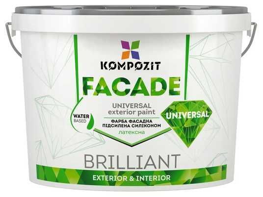 Фарба фасадна силіконова Facade Universal Kompozit 4,2 кг