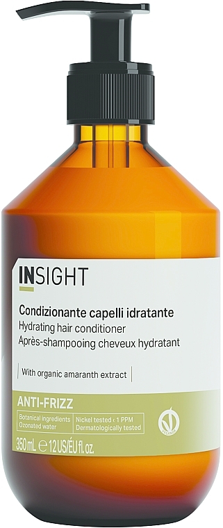 Insight Anti-Frizz Hair Hydrating Conditioner - Кондиціонер зволожуючий для всіх типів волосся 350 мл