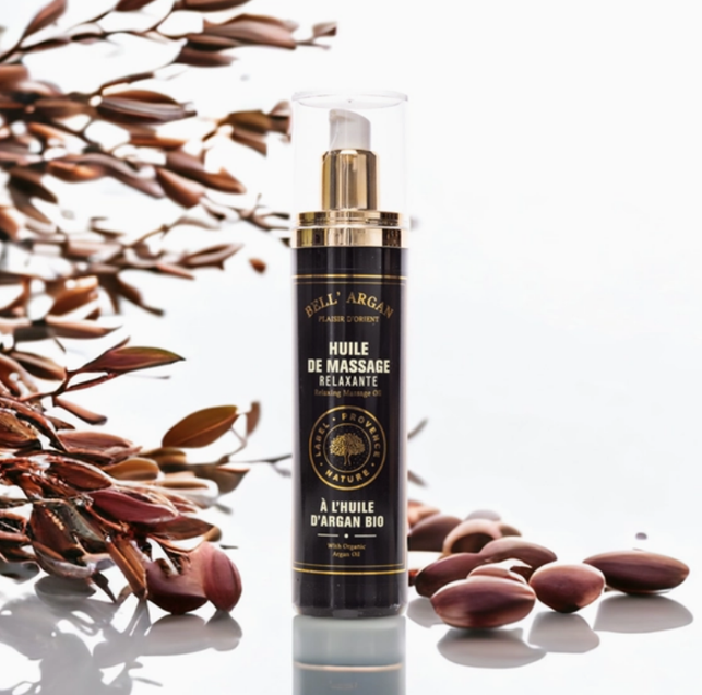 MASSAGEOLIE (4 OLIER) ØKOLOGISK ARGAN OLIE 120ML - BELL' ARGAN