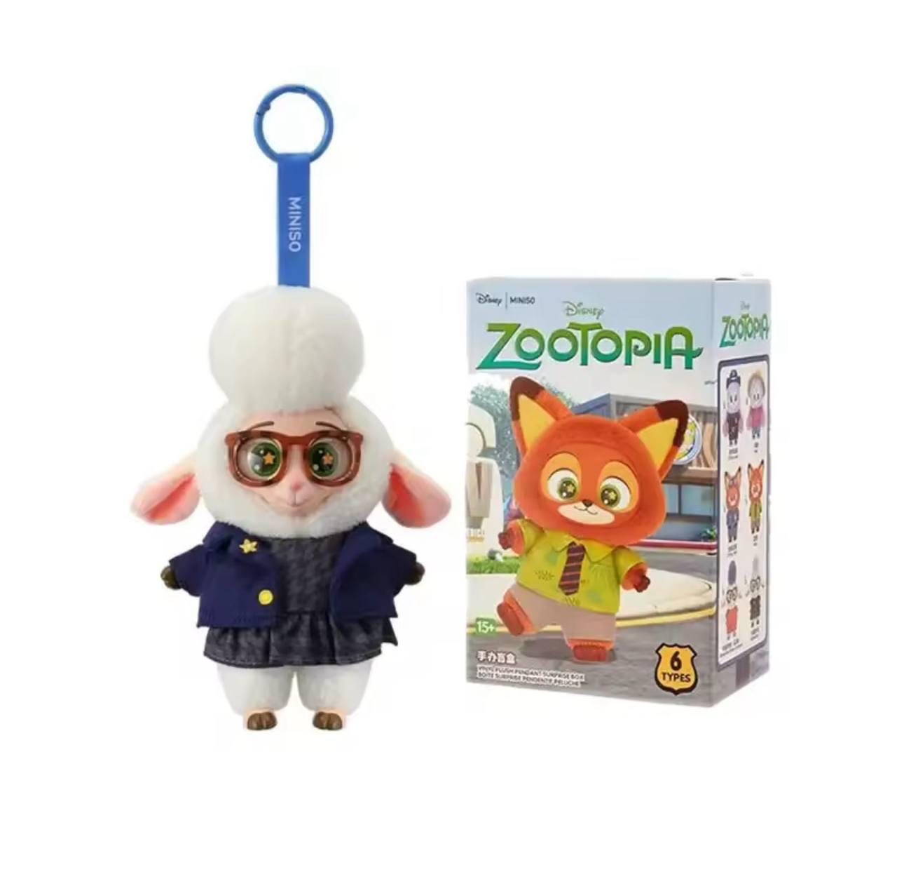 Дитяча м'яка іграшка сюрприз Лабубу зоотрополіс Zootopia плюшева, брелок для ключів сумки портфеля для дітей і дорослих 15 см P06