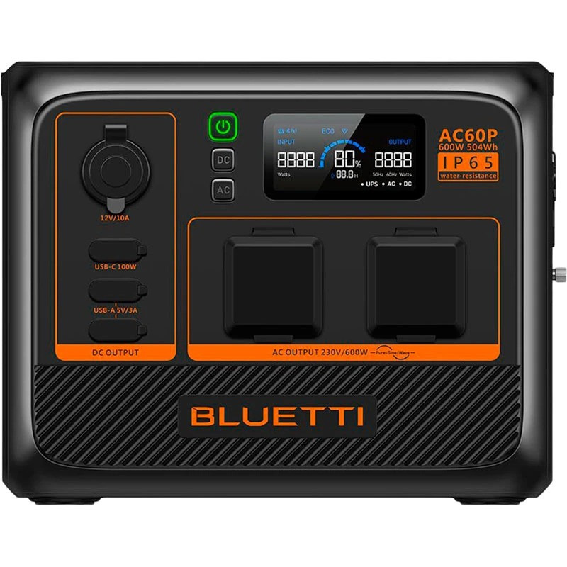 Зарядна станція BLUETTI AC60P 600W/504Wh