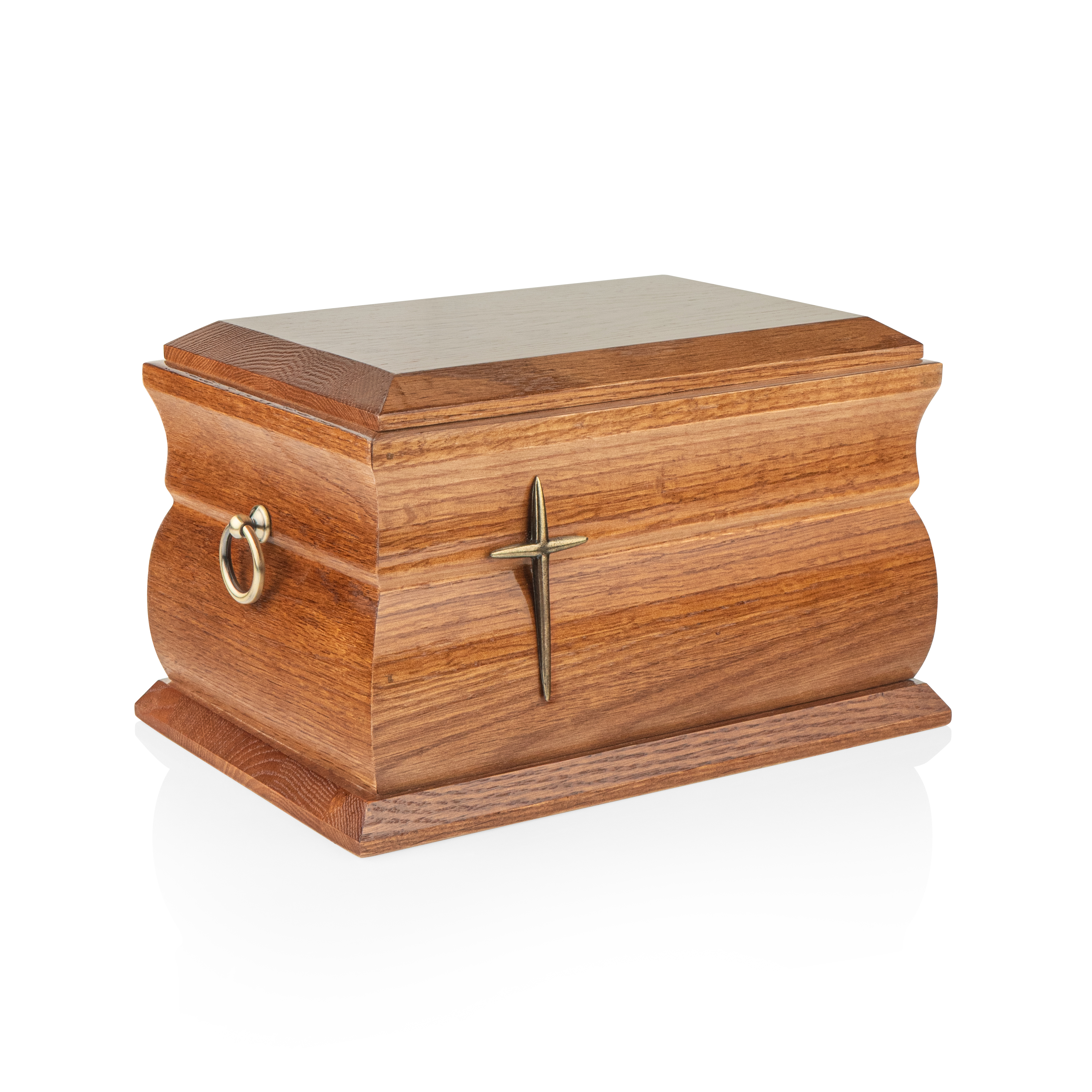 Урна дерев’яна горіх з хрестом