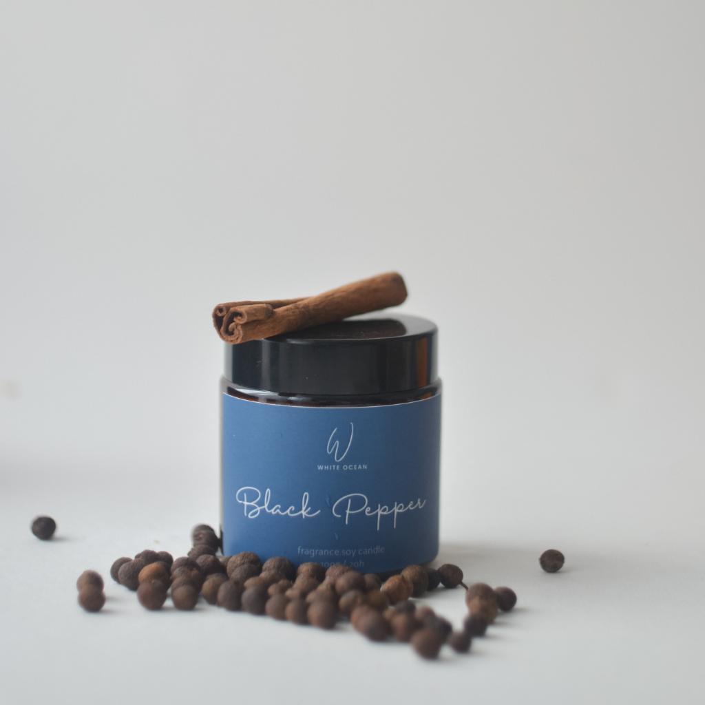 Black Pepper (Чорний Перець) - парфумована свічка ручної роботи