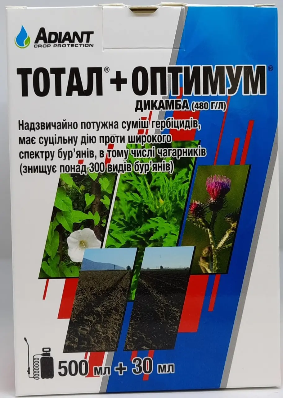 Тотал 500 мл+Оптимул 30 мл Адіант
