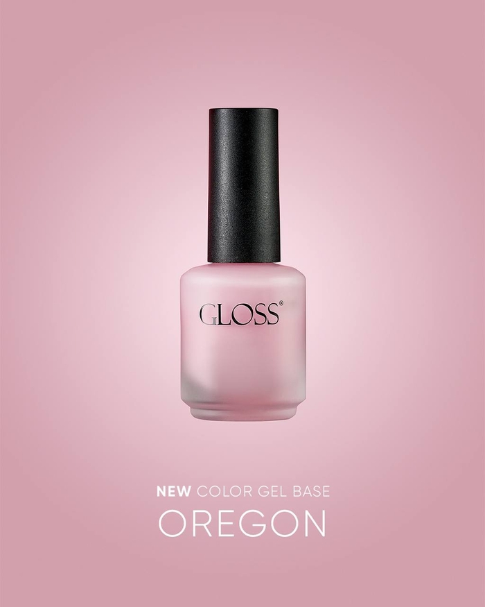 Кольорова база GLOSS Color Base Gel Oregon, 11 мл