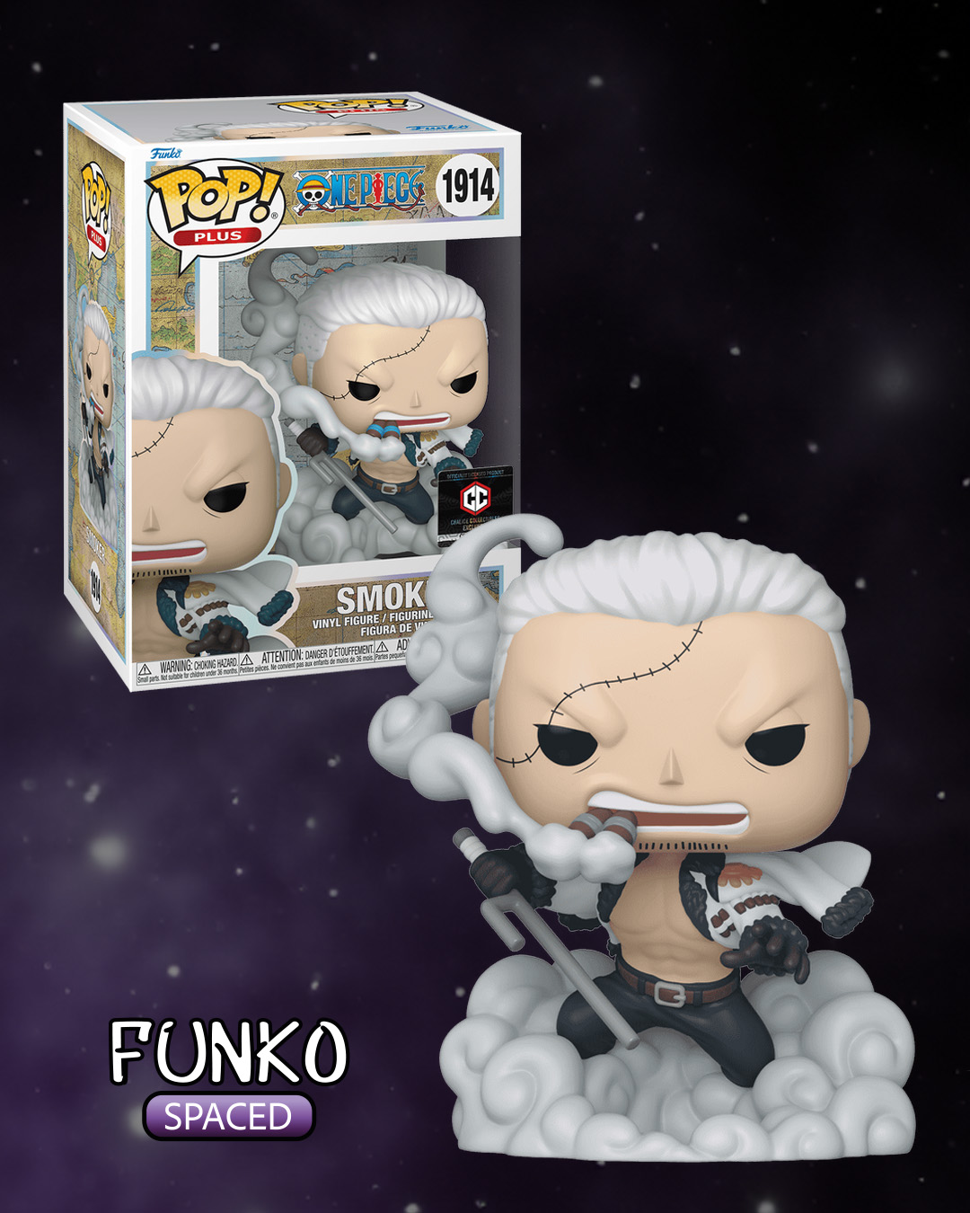 Фігурка Funko Pop One Piece - Smoker | Фанко Поп Ван Піс - Смокер #1914