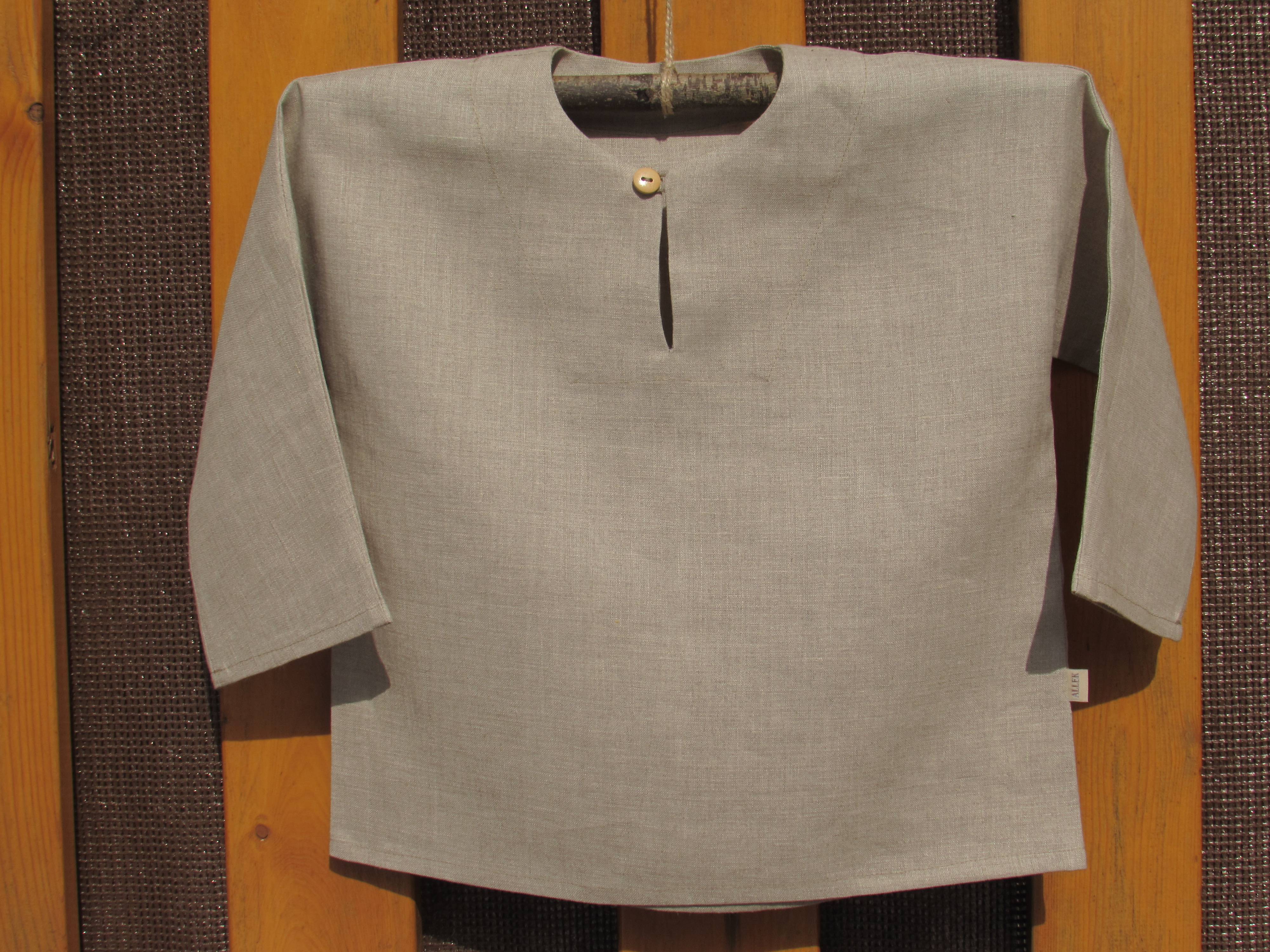 Ľanové tričko natur