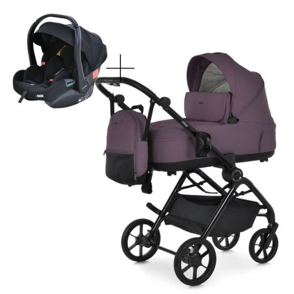 Коляска універсальна 3в1 El Camino CHLOE ME 1191-1 Plum Wine