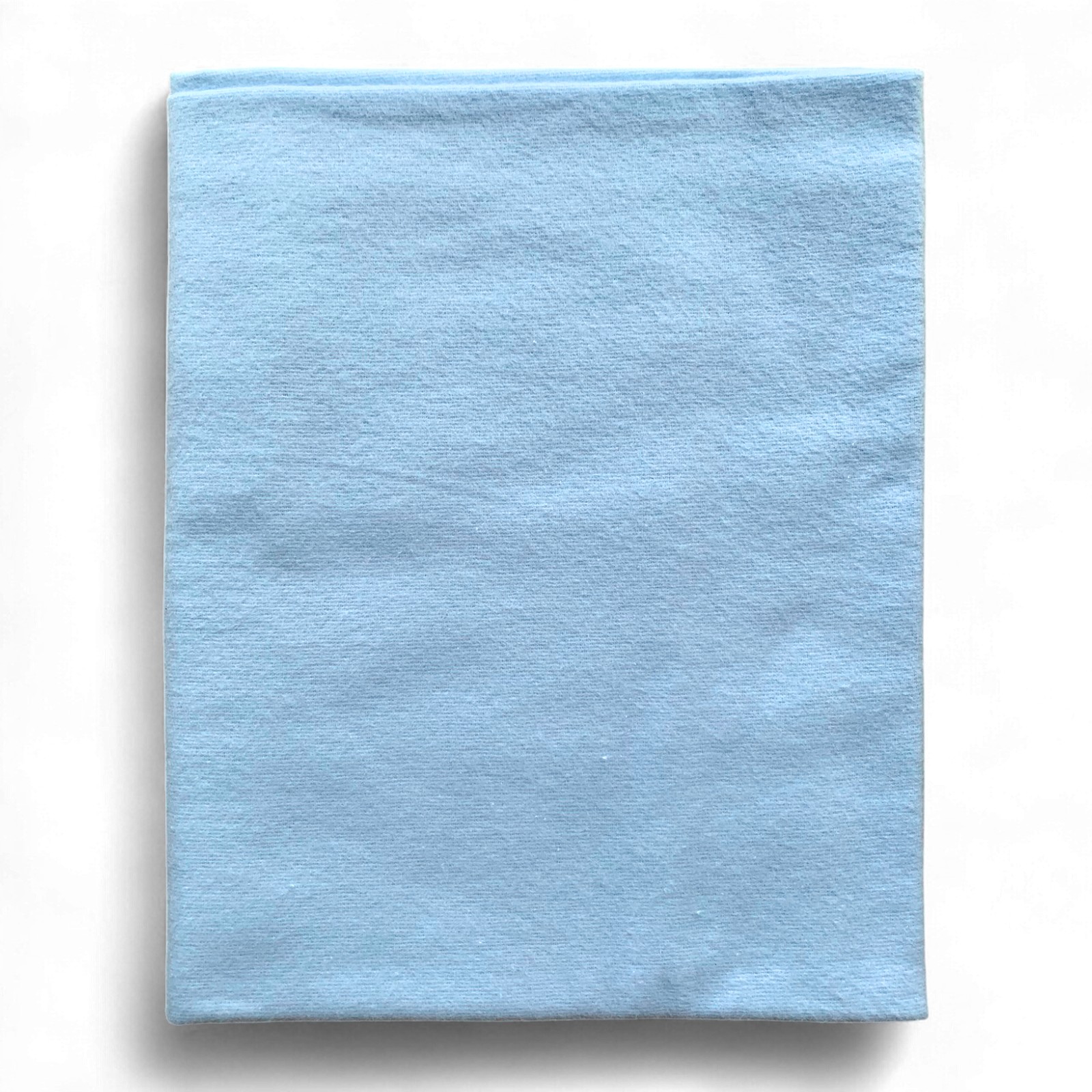 Пелюшка фланелева (байкова) 100 х 80 см однотонна блакитна