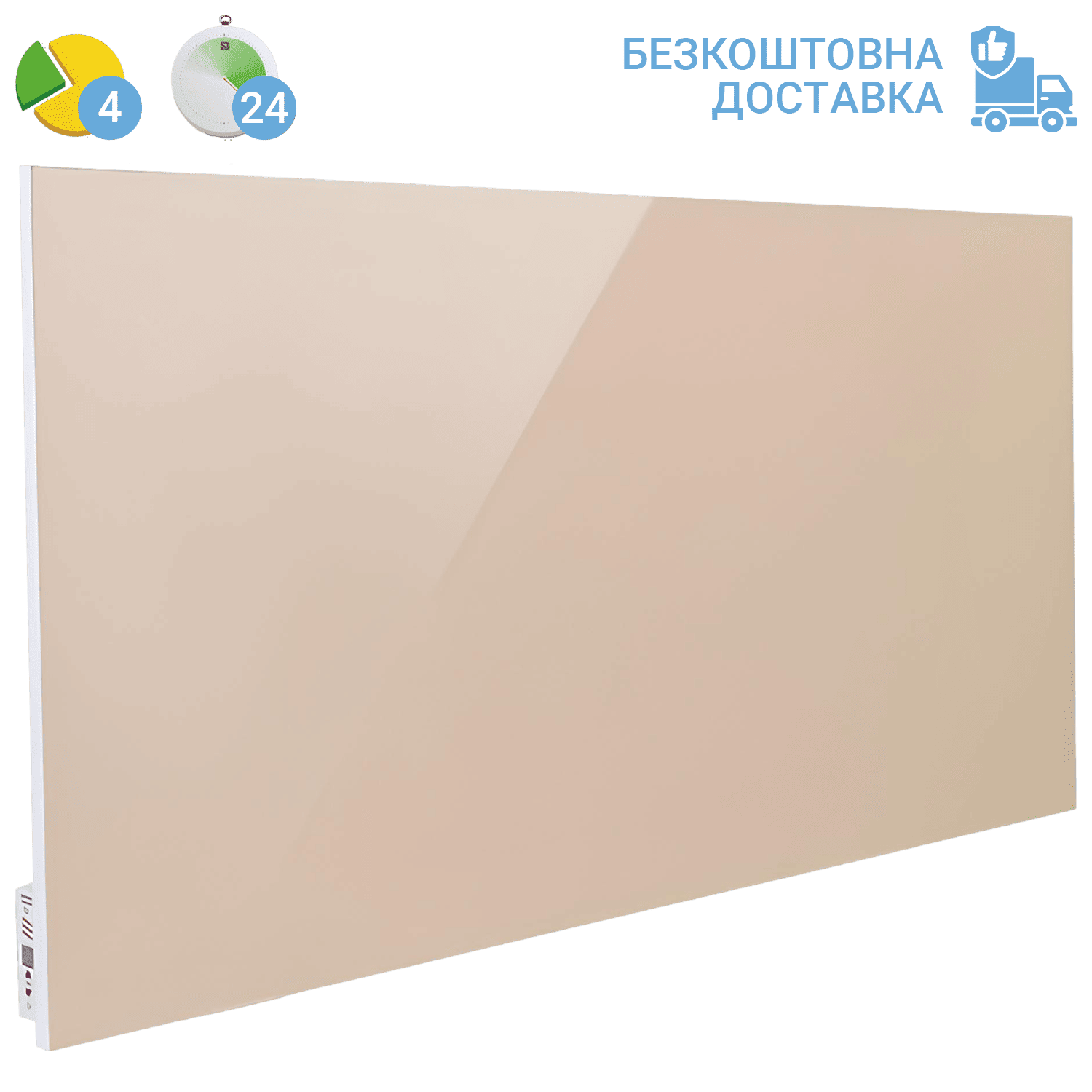 Керамічний обігрівач ТСМ-RA 1000 (бежевий)