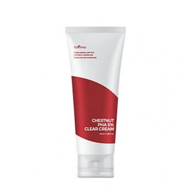 Крем ексфоліюючий з PHA кислотою Isntree Chestnut PHA 5% Clear Cream 100 ml