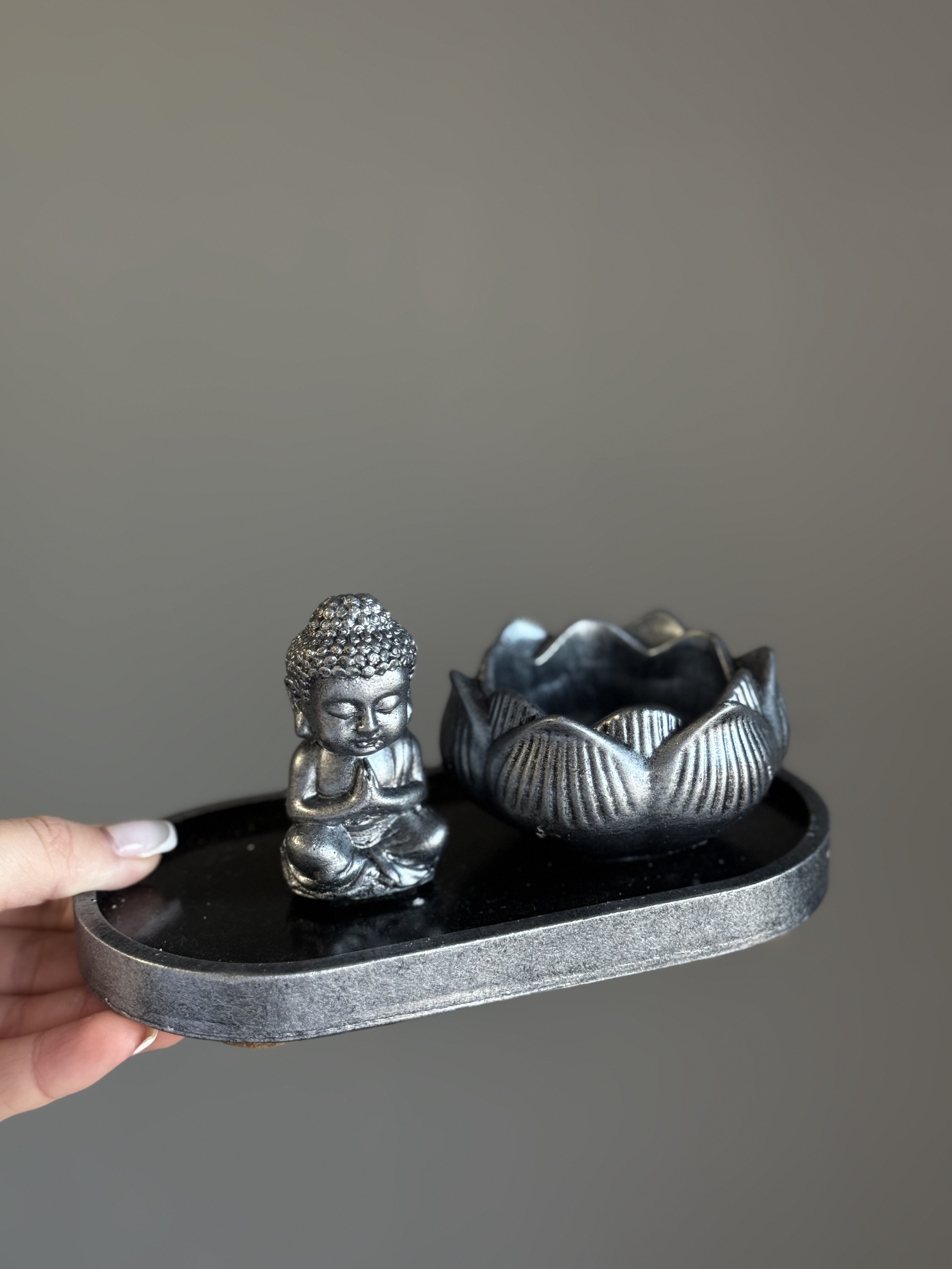 Підставка під пахощі «Будда і Лотус» УЦІНКА