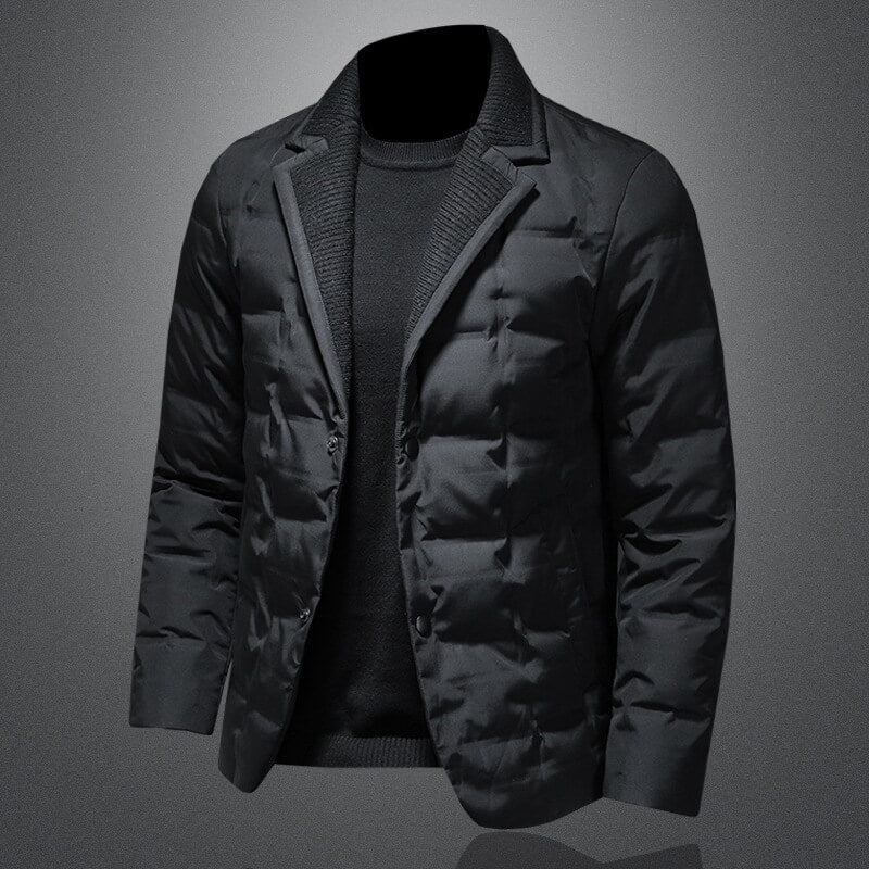 Men Heavy Duty Winter Down Jacket | Thick Warm Down Jacket For Men