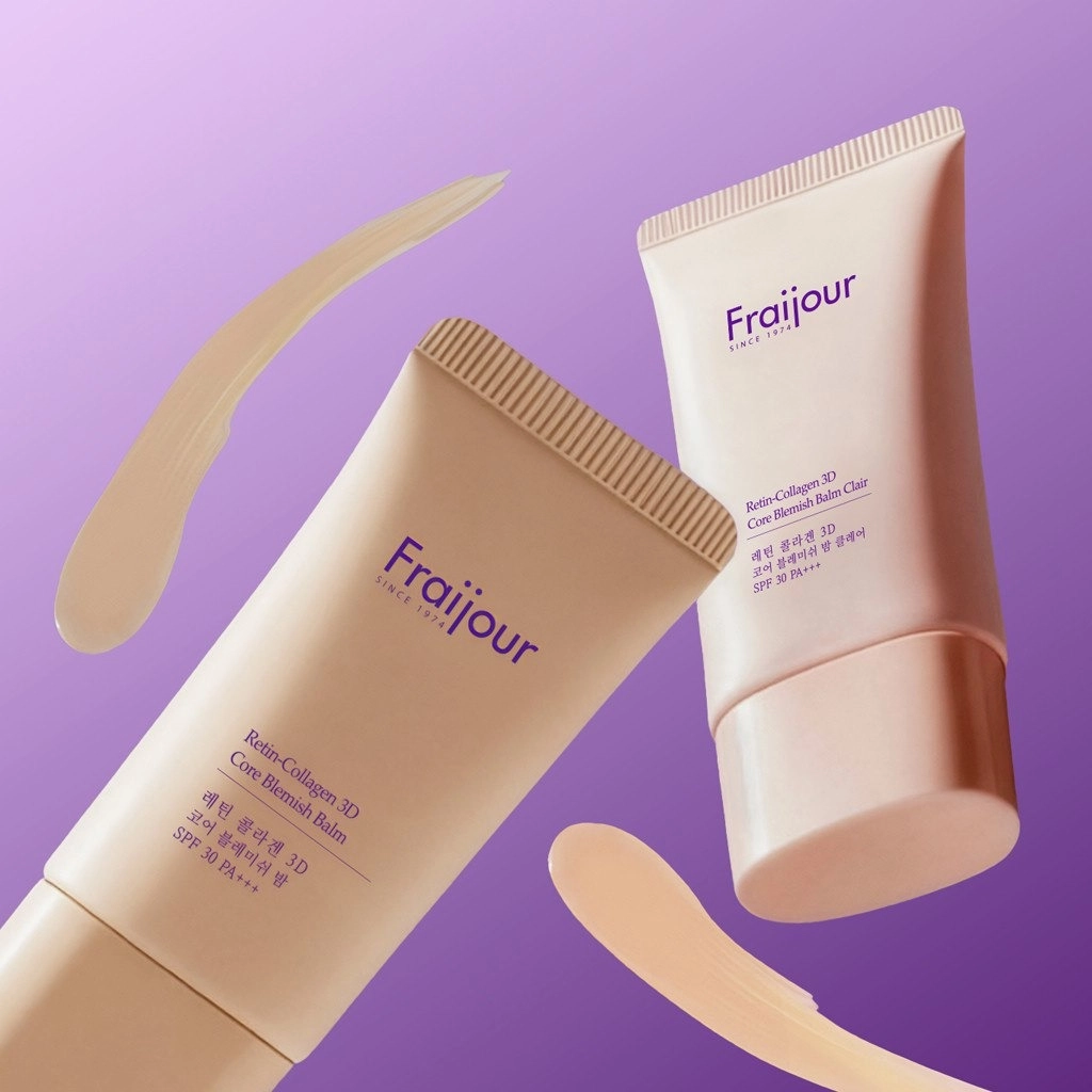 Легкий ВВ-крем з колагеном та ретинолом - Fraijour Retin-Collagen 3D Core Blemish Balm Clair SPF 30 PA+++ CLAIR, 50 мл