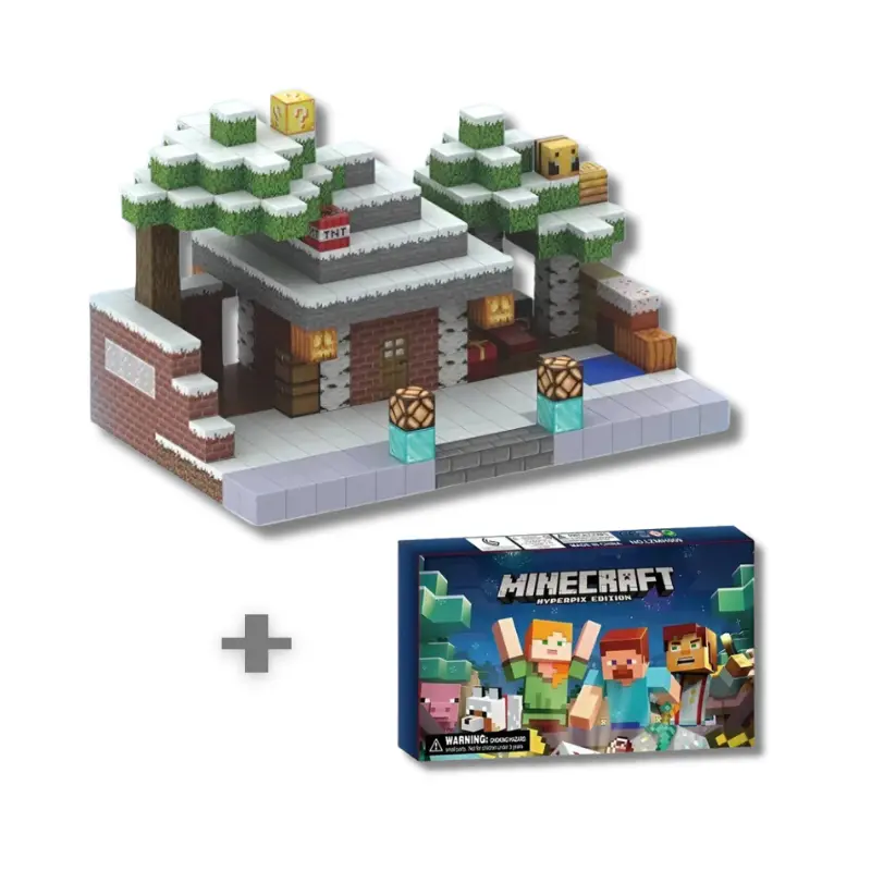 Святковий набір : Зимова застава 448 дет. + Адвент календар Hyperpix Edition 24 шт.