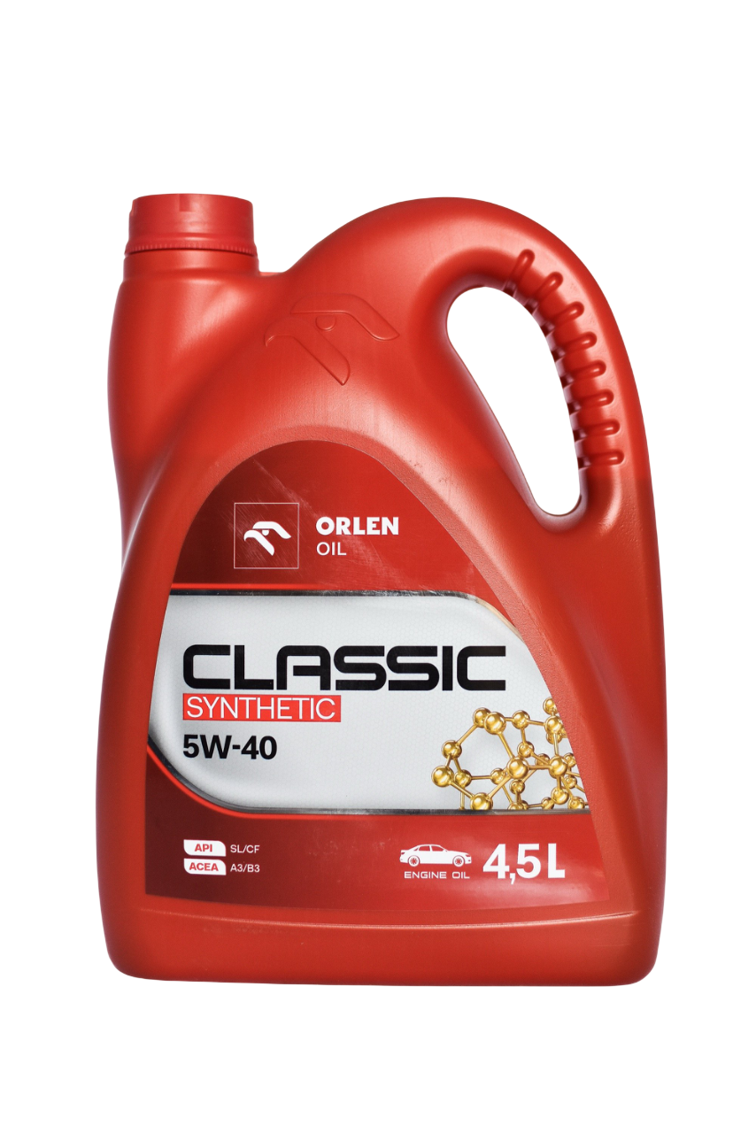 Олива моторна Orlen Oil Classic Synthetic 5W-40 4,5L