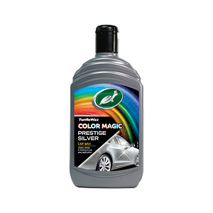 Поліроль для кузова з відновленням кольору Turtle Wax Color Magic Silver срібна 500 мл