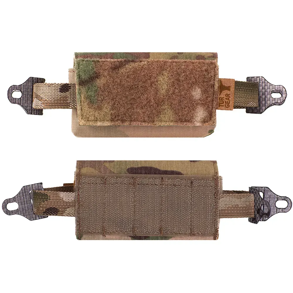 Спеціальний модульний підсумок для противаги ПНБ "Velcro Pouch V2" на шолом від українського бренду "Tur-Gear".