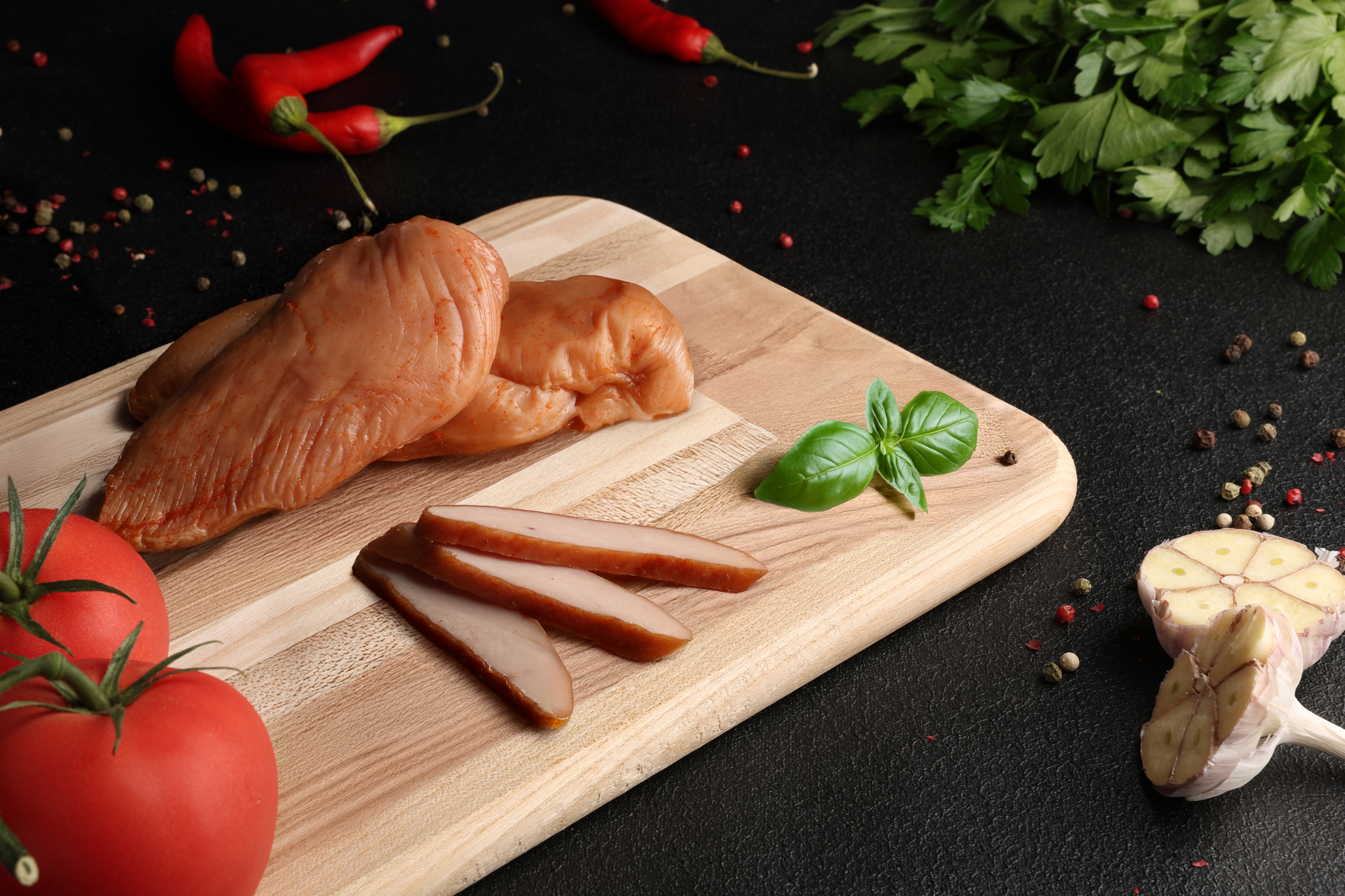 Карпачо з філе курки