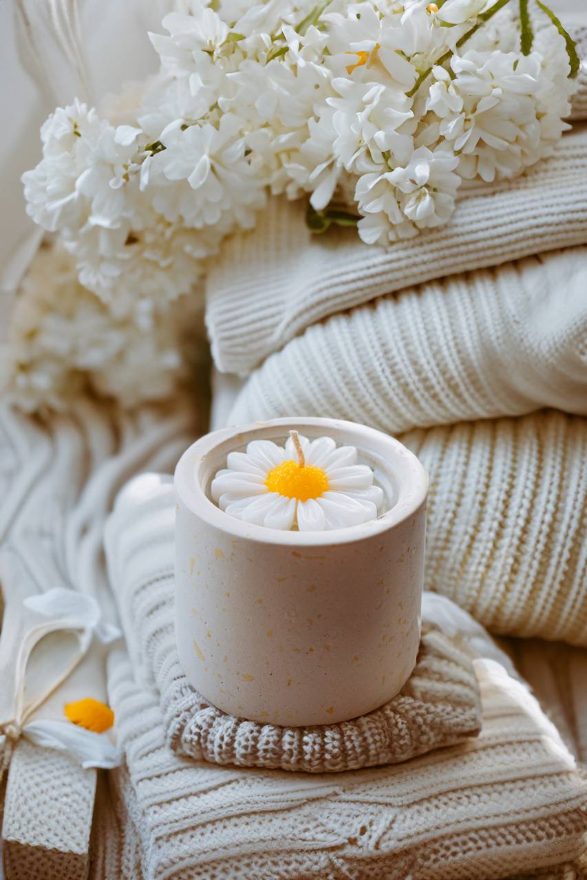 Свічка "Ромашка"