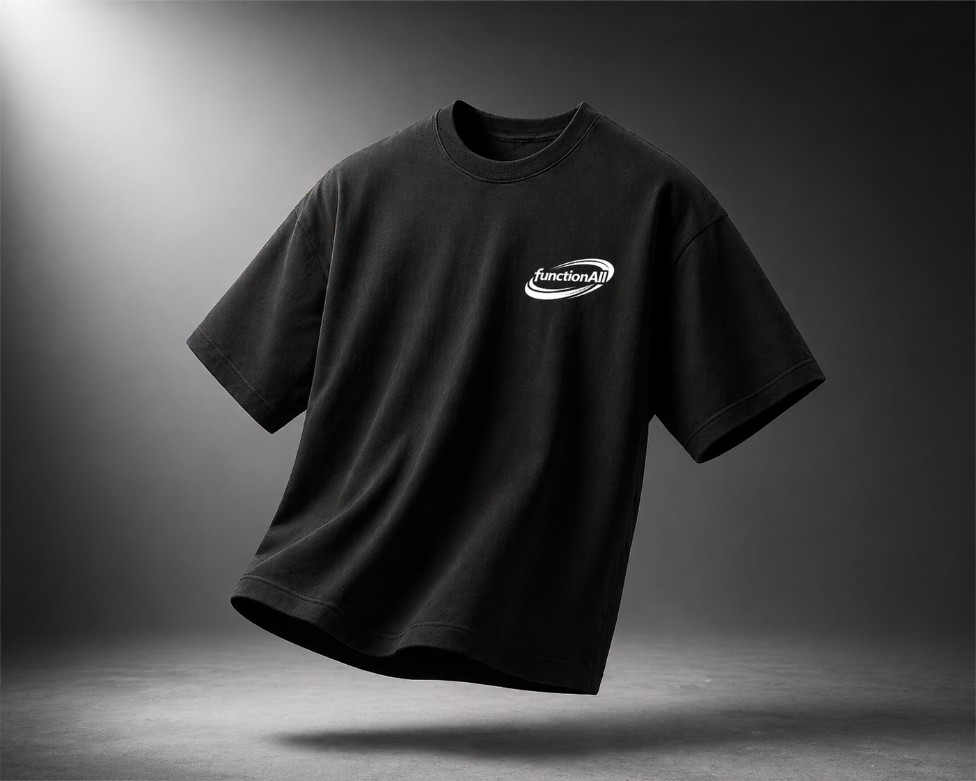 FunctionAll Boxy “Move with Purpose” Relaxed Graphic T-Shirt