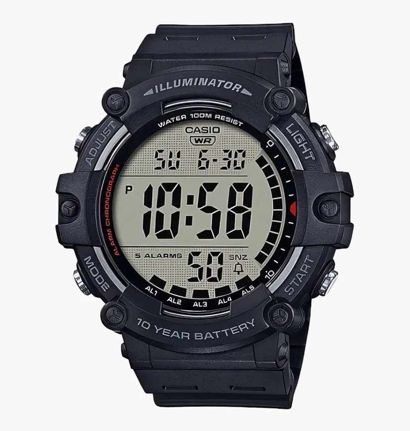 Чоловічий годинник Casio AE-1500WH-1AVEF