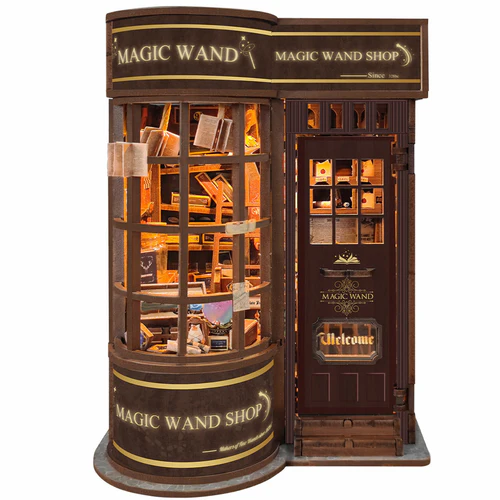БукНук "Magic Wand Store" DIY Book Nook Kit Букнук Крамниця чарівних паличок в стилі Гаррі Поттера Румбокс