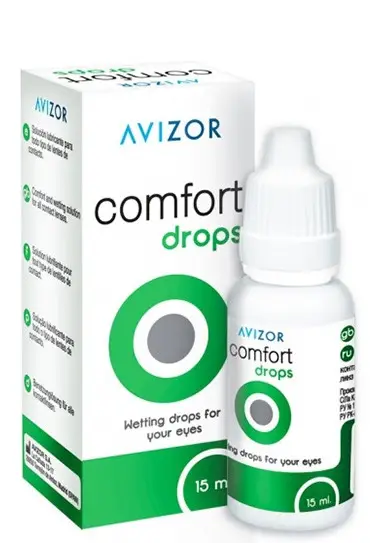 Зволожувальні краплі Avizor Comfort Drops 15мл