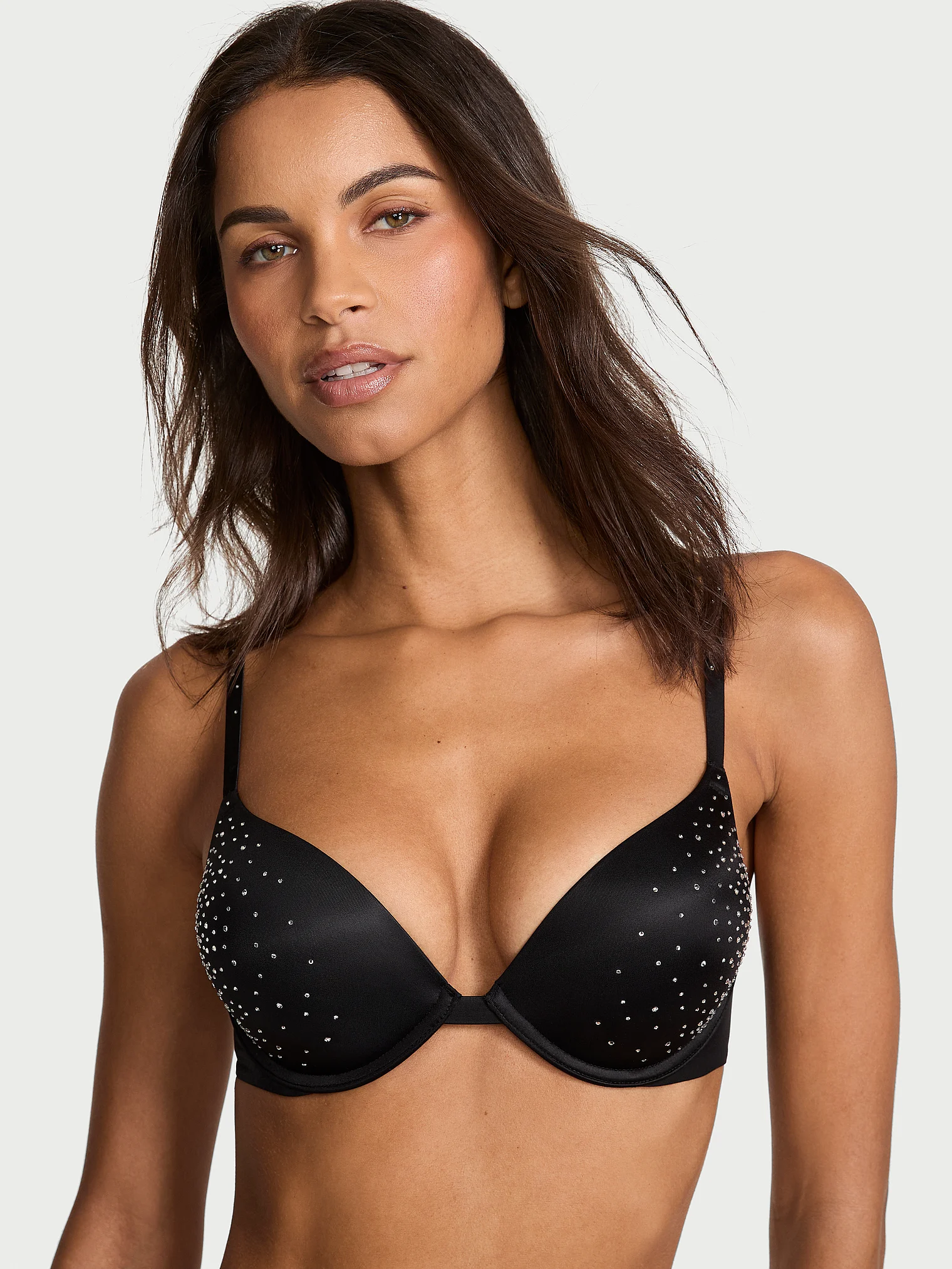 Бюстгальтер Bombshell Add-2-Cups Sparkle Crystal Shine Strap Push-Up Bra