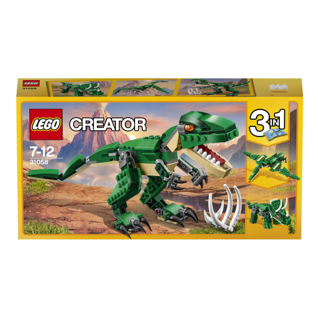 Конструктор LEGO Creator 3 v 1 Могутні динозаври (31058)