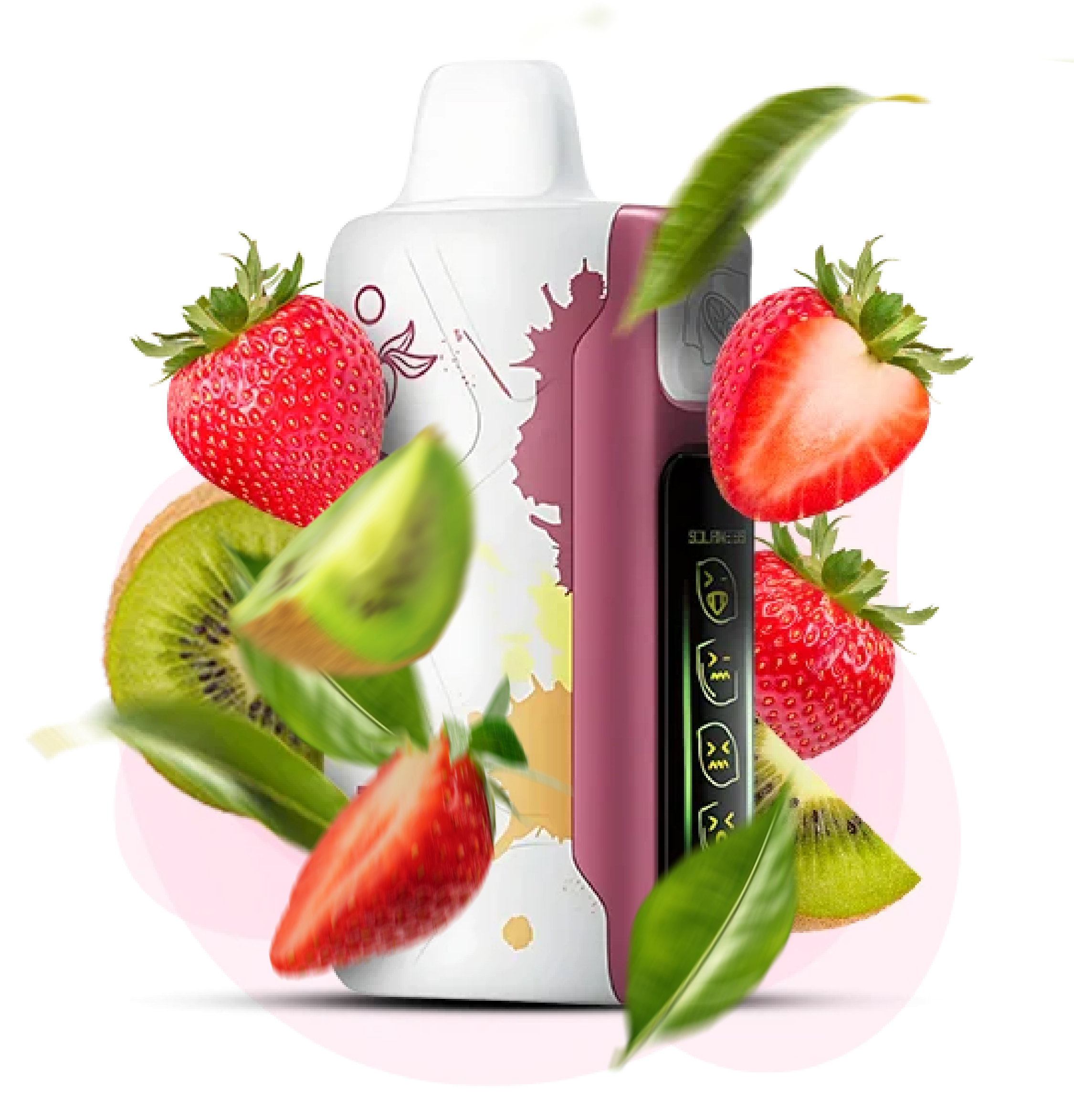 Elf Sour King 30000 Strawberry Kiwi ( Полуния Ківі )