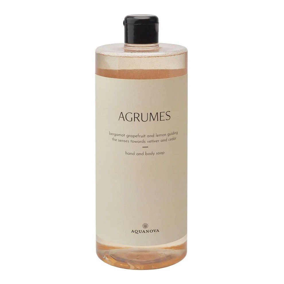 AQUANOVA Paris  Запасний блок (рефіл) рідкого мила  Agrumes (1000 мл)