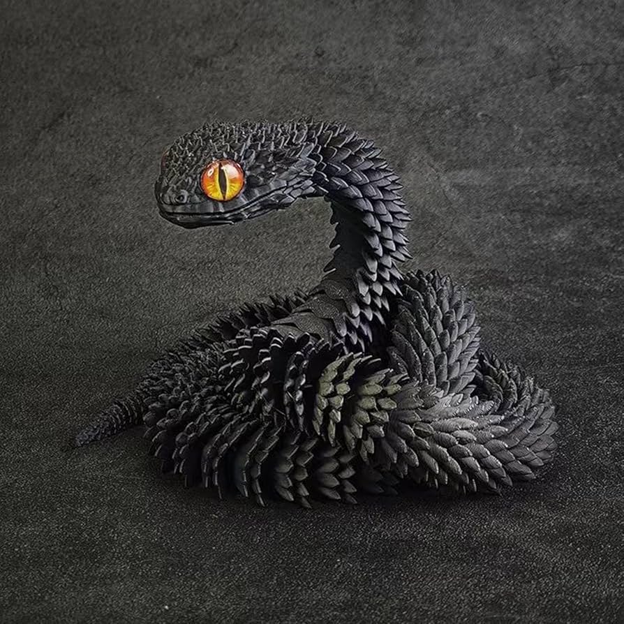 Іграшка Змія 3D, іграшка антистрес змія 3Д