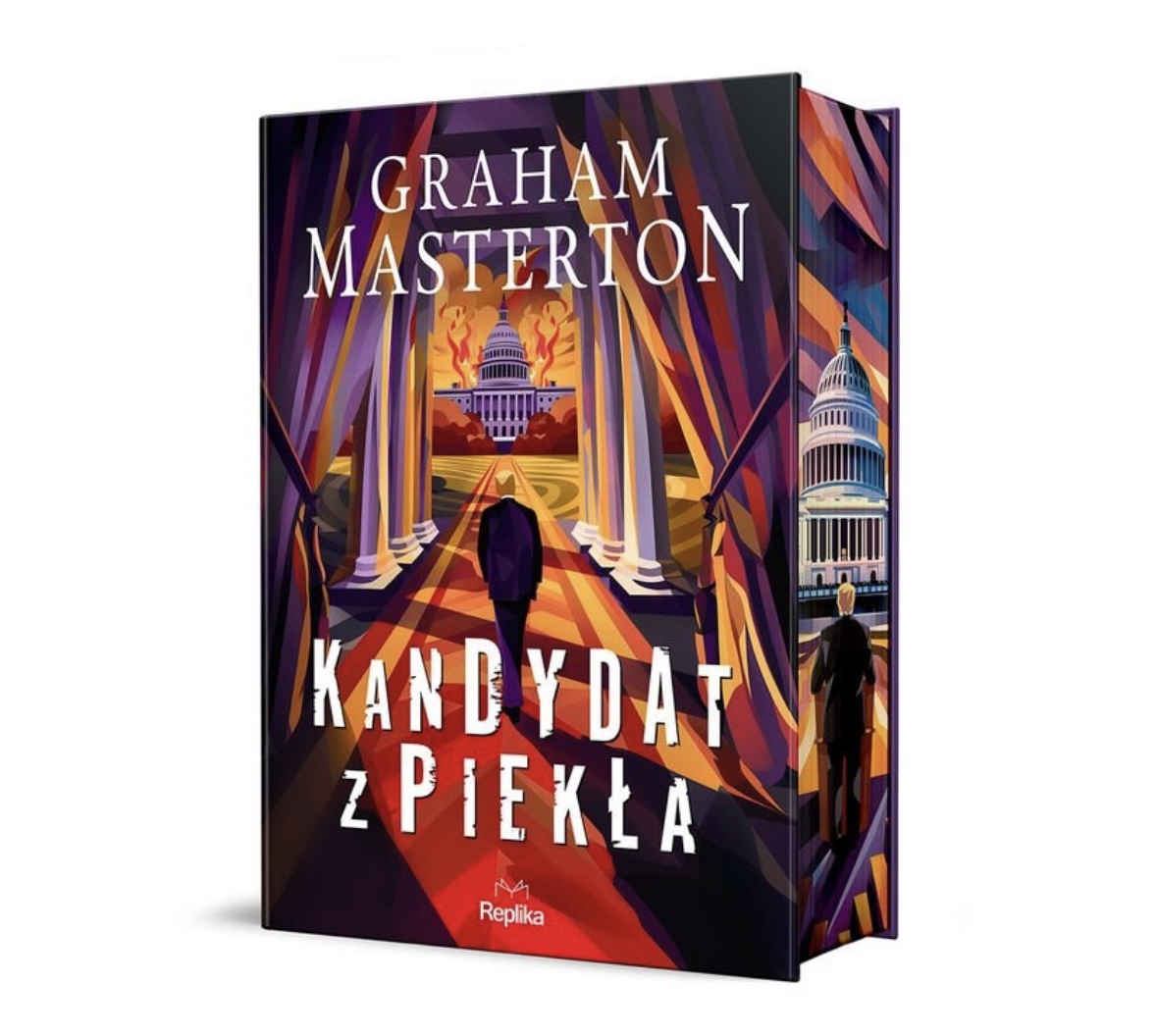 Kandydat z piekta. Barwione brzegi Graham Masterton Polish Edition