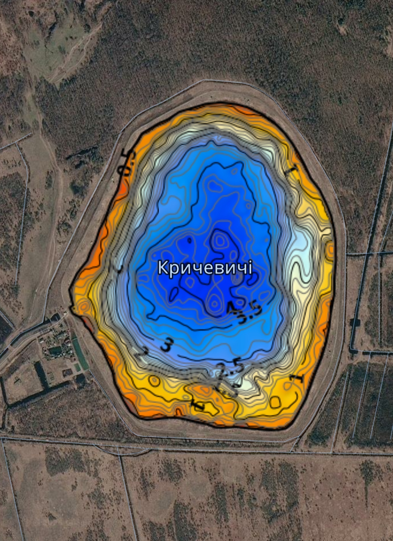 Озеро Кричевичі