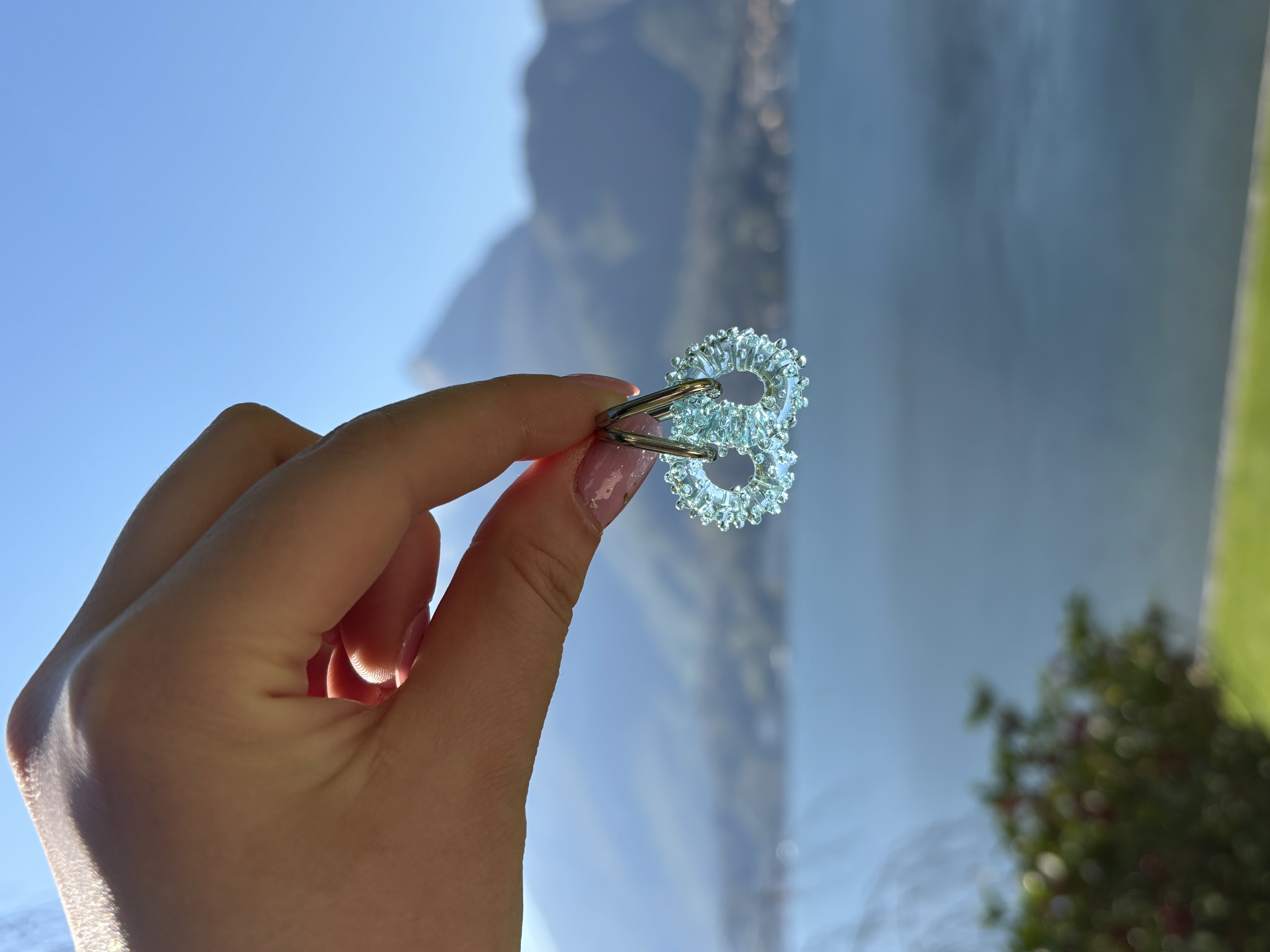 Сережки LIORA LIGHT BLUE