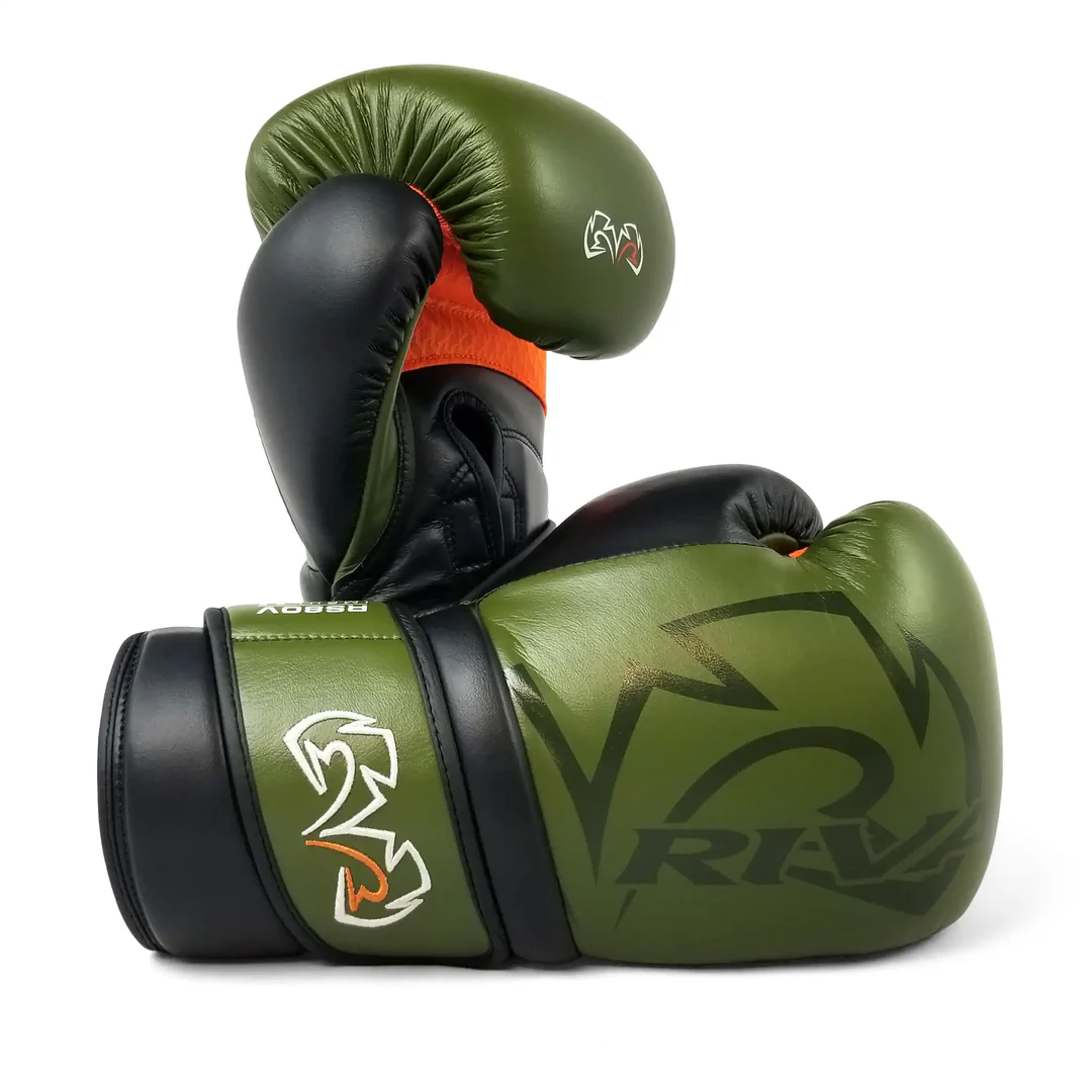 RIVAL RS80V IMPULSE SPARRING GLOVES Khaki Green