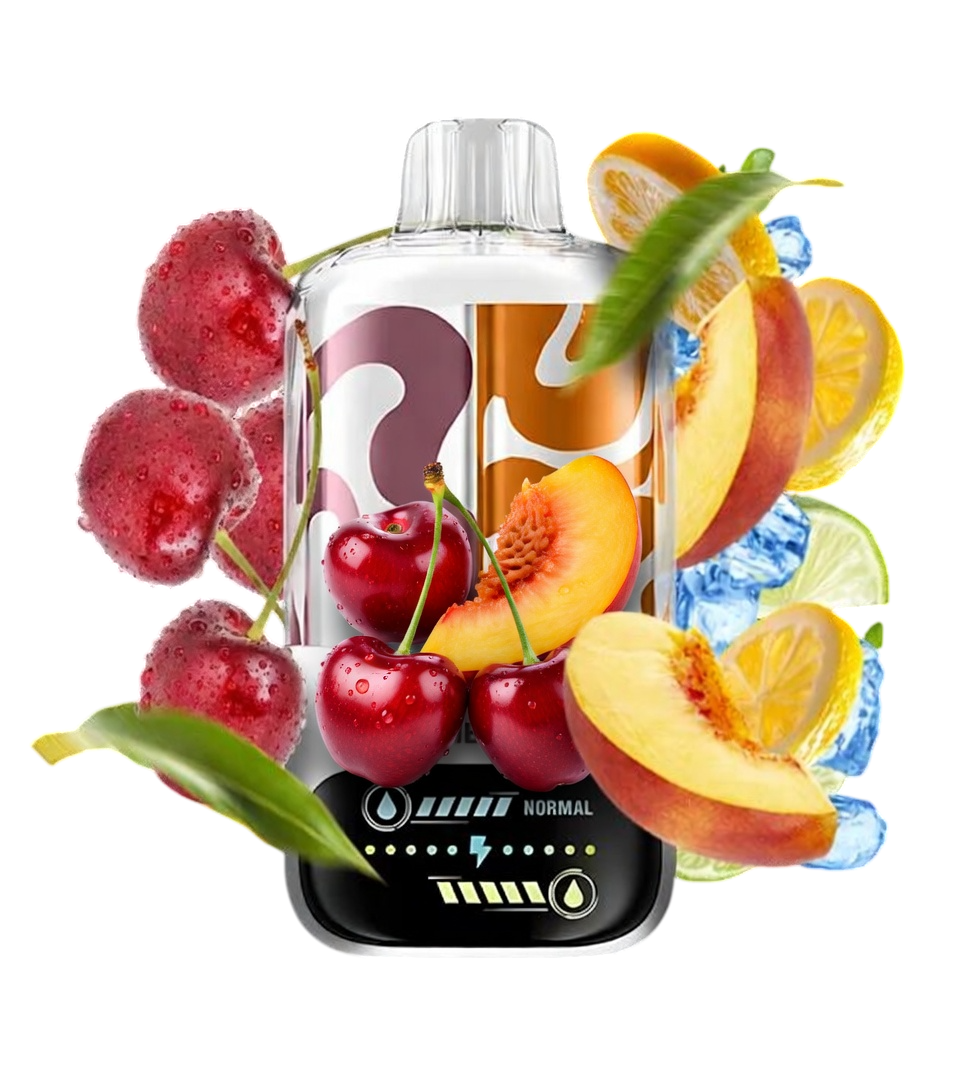 Ельф Combo Pro 30000 Вишня & Персик Лимонад від Elfbar - ELFBAR COMBO PRO 30000 | Купити в Україн...