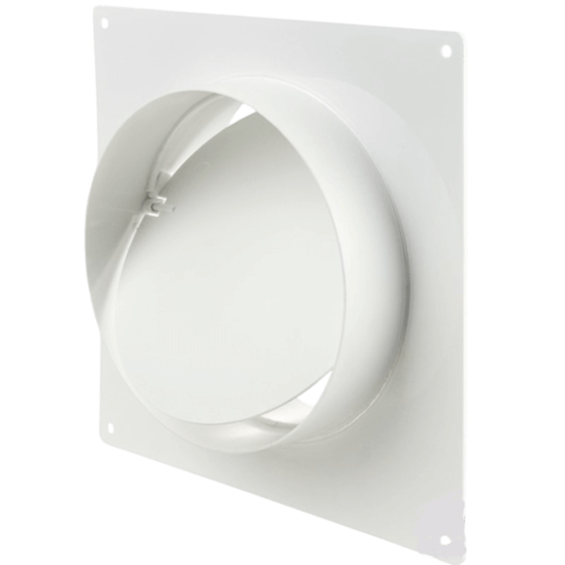 З'єднувач d150 зі зворотним клапаном та пластиною | ВЕНТС 3531